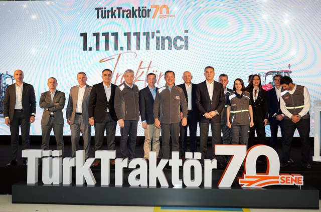 TürkTraktör 70. Yılında 1.111.111’inci Traktörünü Üretti