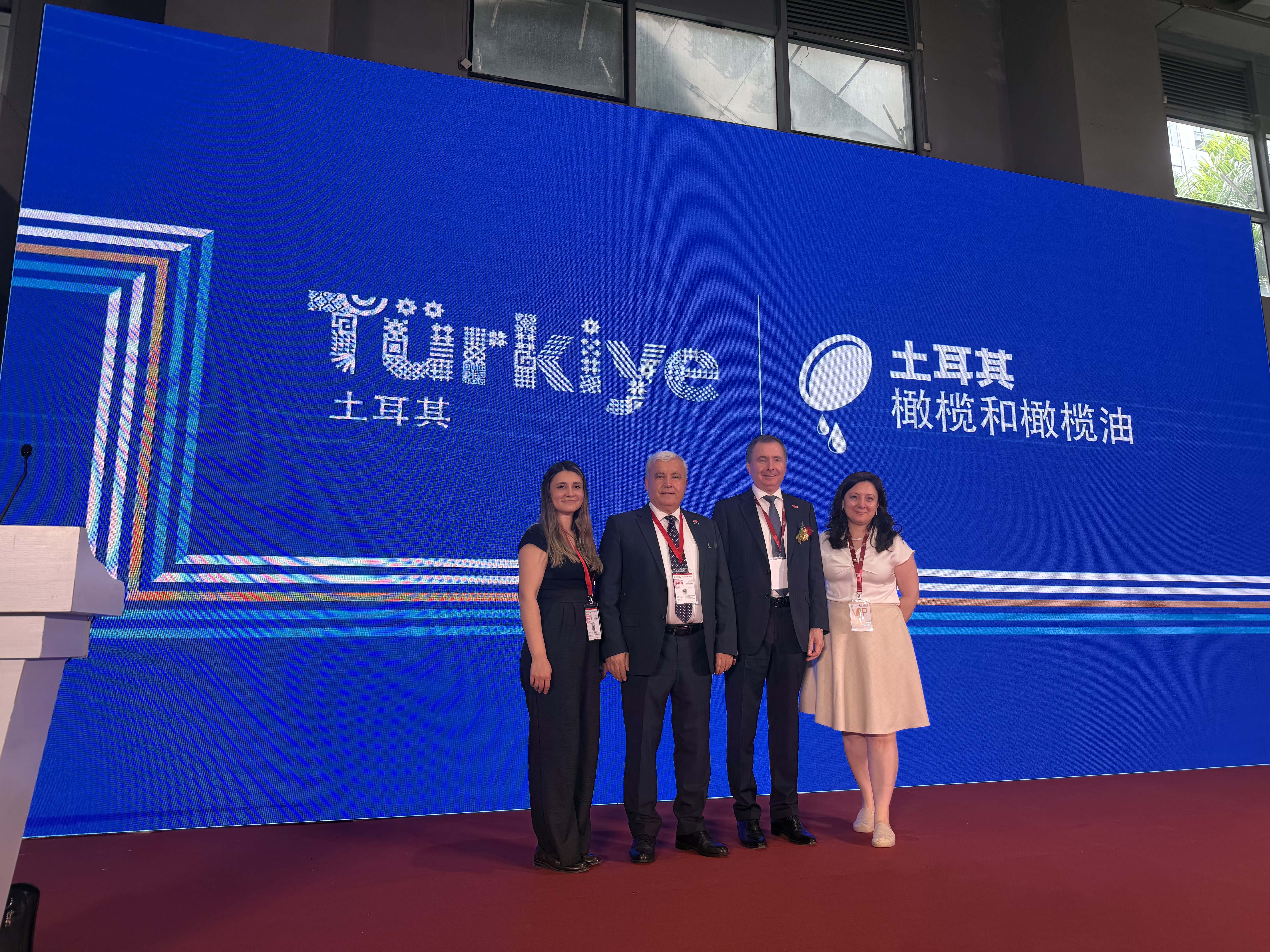 Türk zeytin ve zeytinyağı sektörü Çin pazarı vitrin çıktı