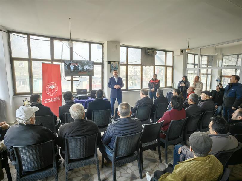 Mudanya’ da, Zeytin Üretiminde Doğru Tarım Teknikleri Eğitimi Düzenlendi