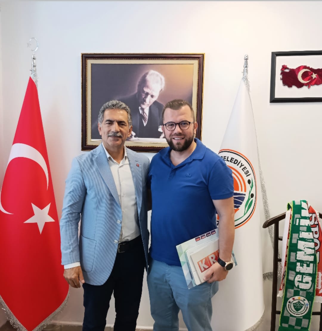 GEMLİK BELEDİYE BAŞKANI ŞÜKRÜ DEVİREN'E İNCE ZİYARET!