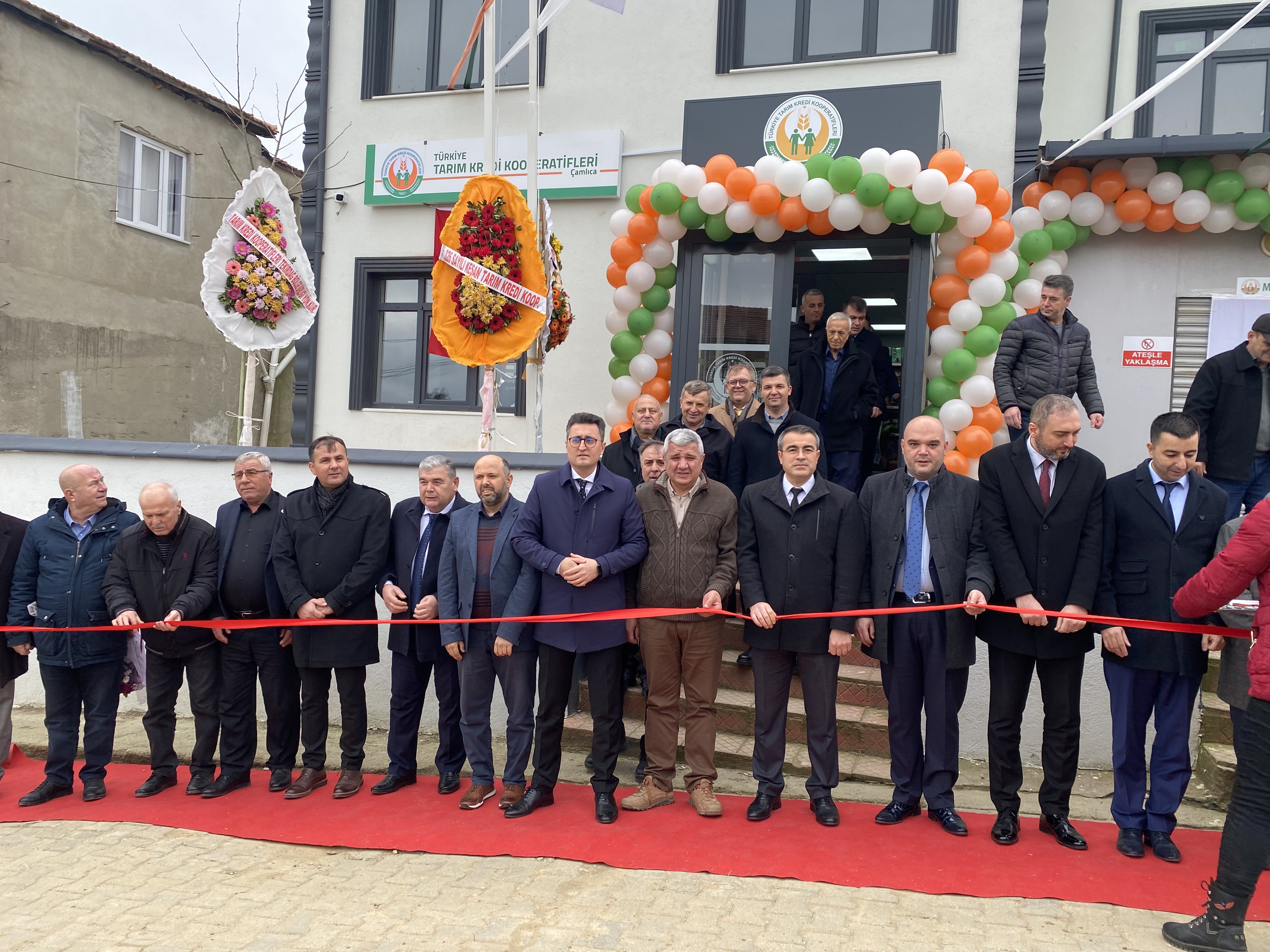 Çamlıca Tarım Kredi Kooperatifi törenle açıldı